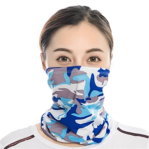 Breathable cool feeling tubular bandana cycling hiking out door sports scarf custom logo