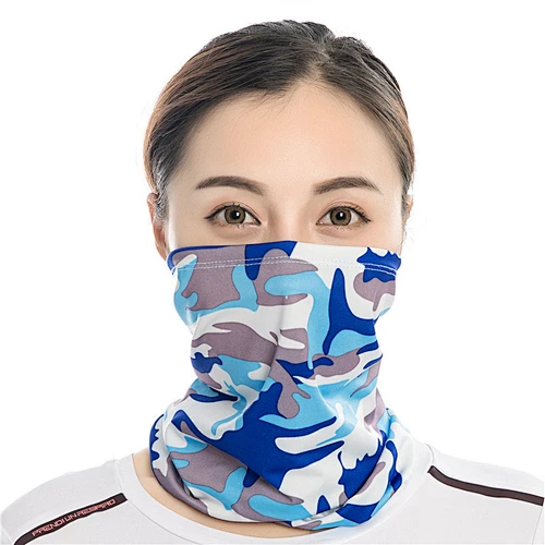 Breathable cool feeling tubular bandana cycling hiking out door sports scarf custom logo