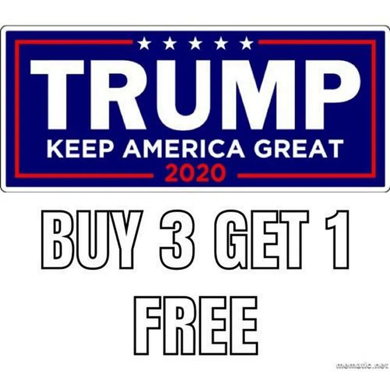 2020 American president reselect Trump stickers car use adhesive