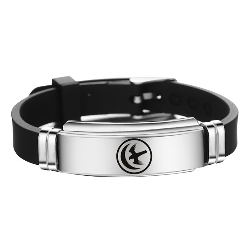 Game of Thrones Season 8 Stainless Steel Simple Bracelets Adjustable Custom Engraved Logo Bracelet