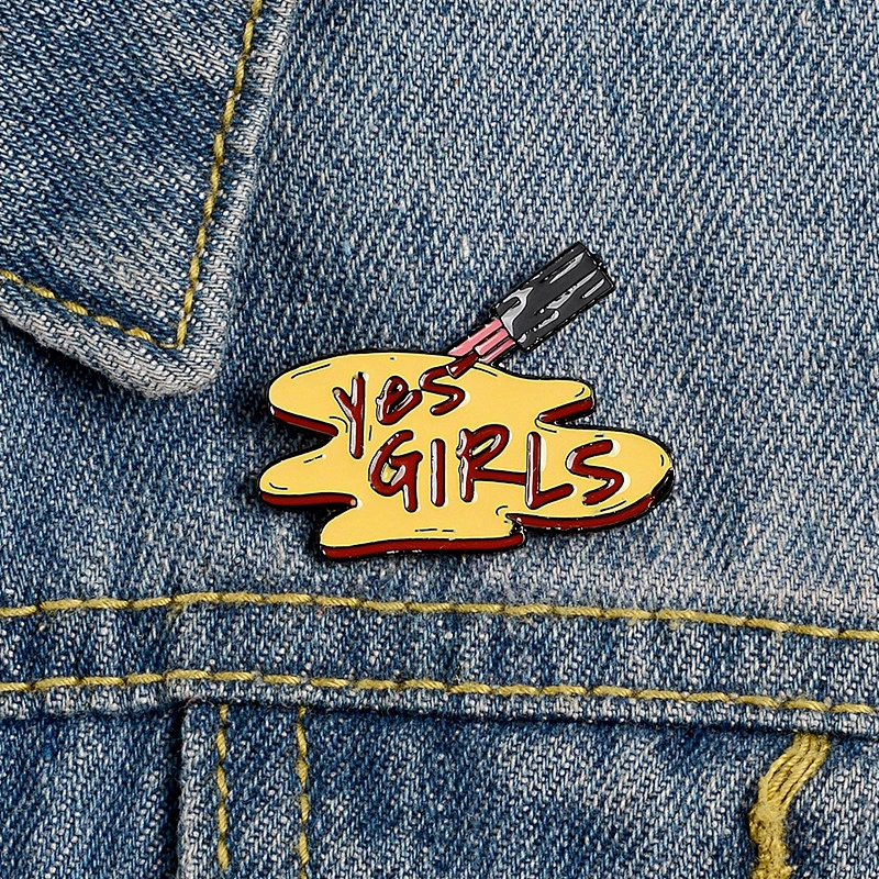 Custom Soft Enamel Pin Feminism Pin Custom Lapel