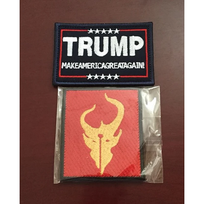 Trump 2020 American reselect embroidered patches shoulder badge