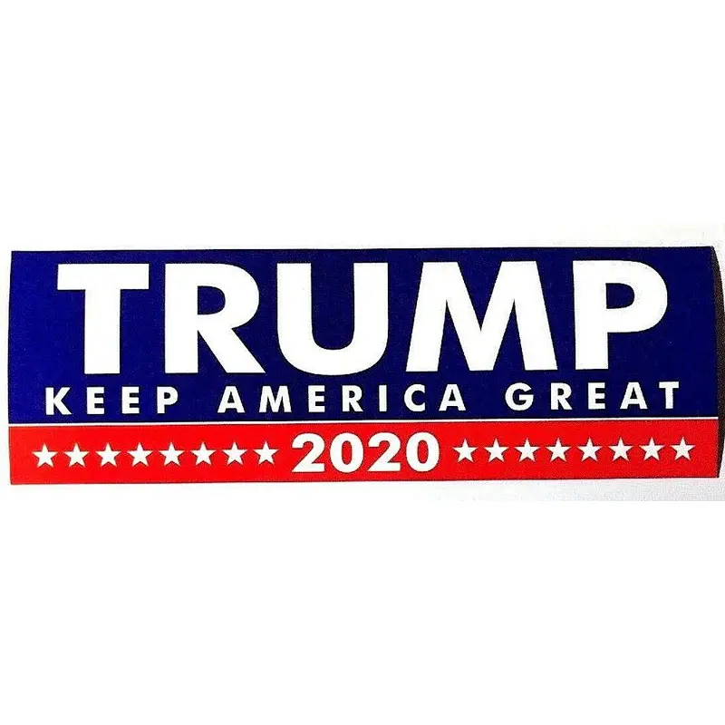 2020 American president reselect Trump stickers car use adhesive