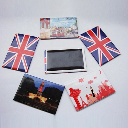 Off set printing epoxy badge soft magnet magnetic fridge magnets