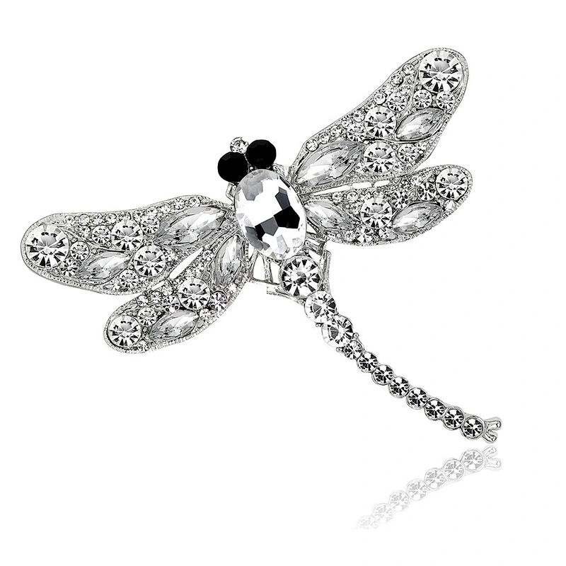 European and American Retro Big Dragonfly Animal Brooch Fashion Brooches
