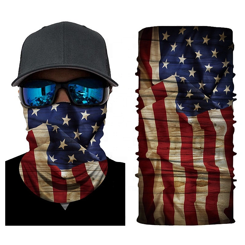 Spring summer neck bandana headband UV Sun Dust protection breathable tubular bandana custom logo