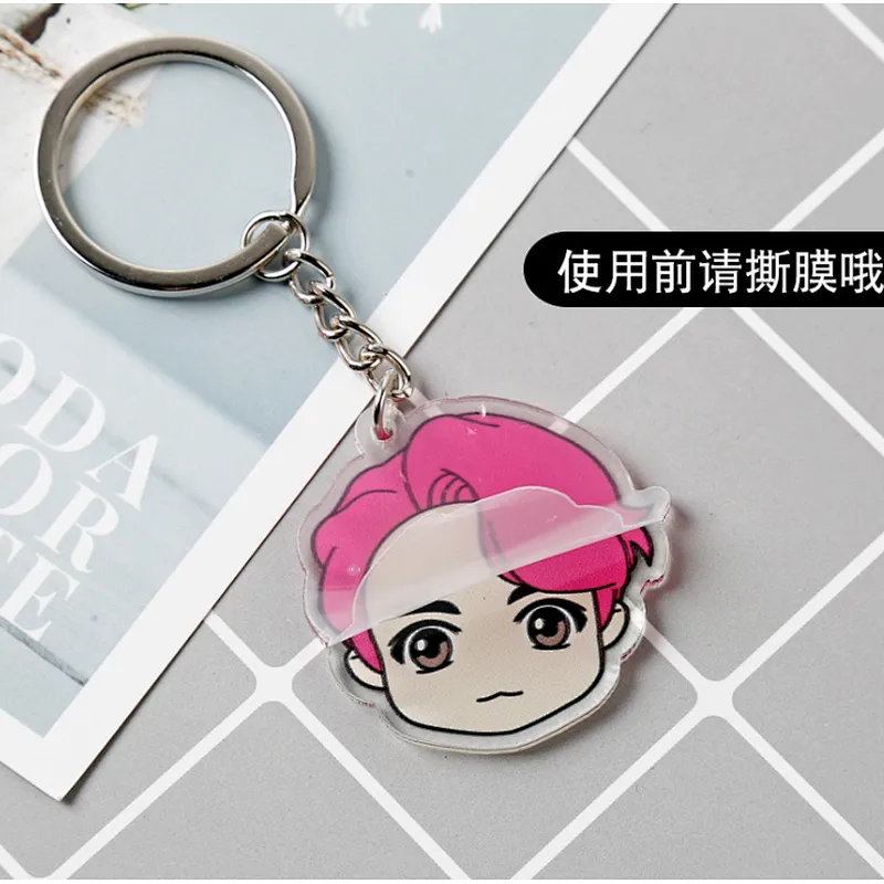 Wholesale BTS group  Acrylic Keychain