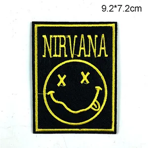 Ready stock Nirvana rock band Embroidery Patch