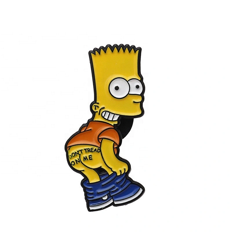 10 cute simpson families lapel pins metal enamel badge wholesale