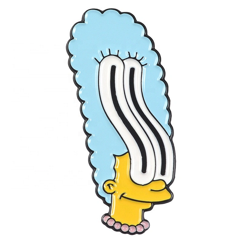 High quality MOQ 10pcs wholesale cartoon mermaid simpson hat pins