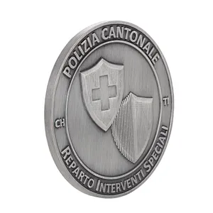 double side zinc alloy custom metal coin