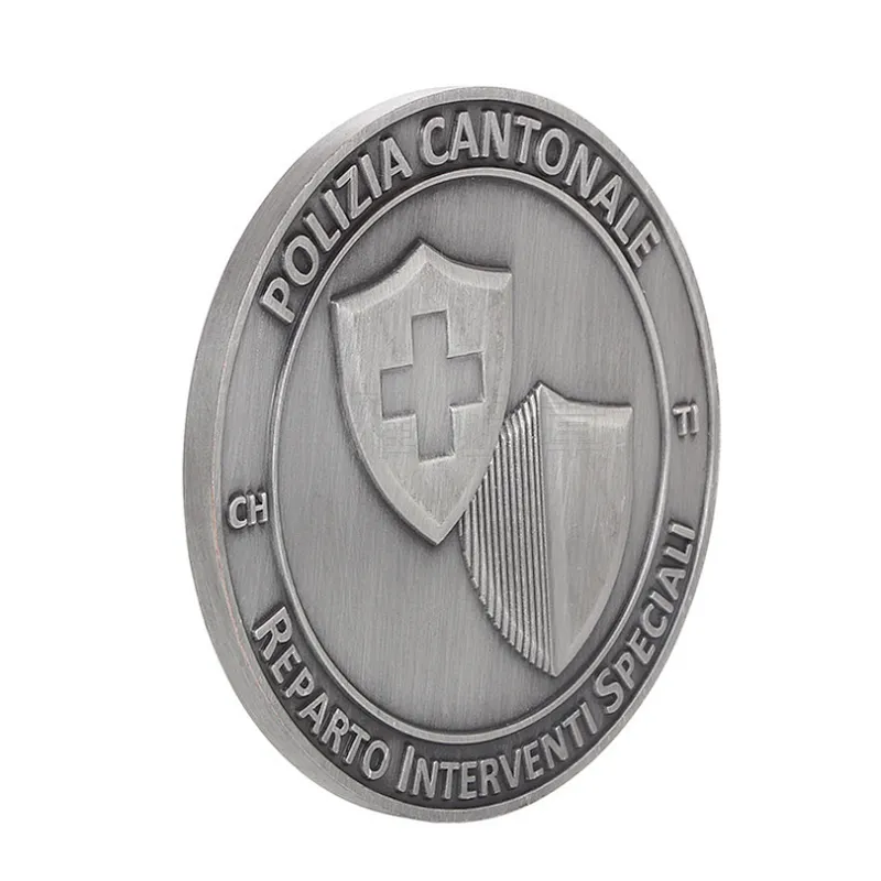 double side zinc alloy custom metal coin