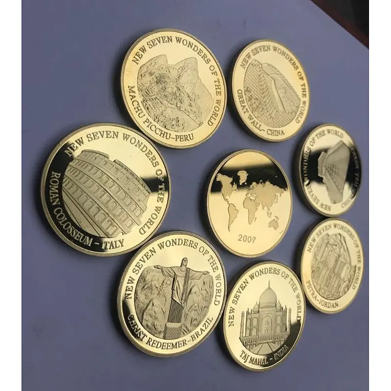 No Minimum Cheap Metal Gold Silver Custom Commemorative Challenge Souvenir Pirate Coin