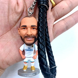 Vivid 3D Keychains Football Keychain Figurine
