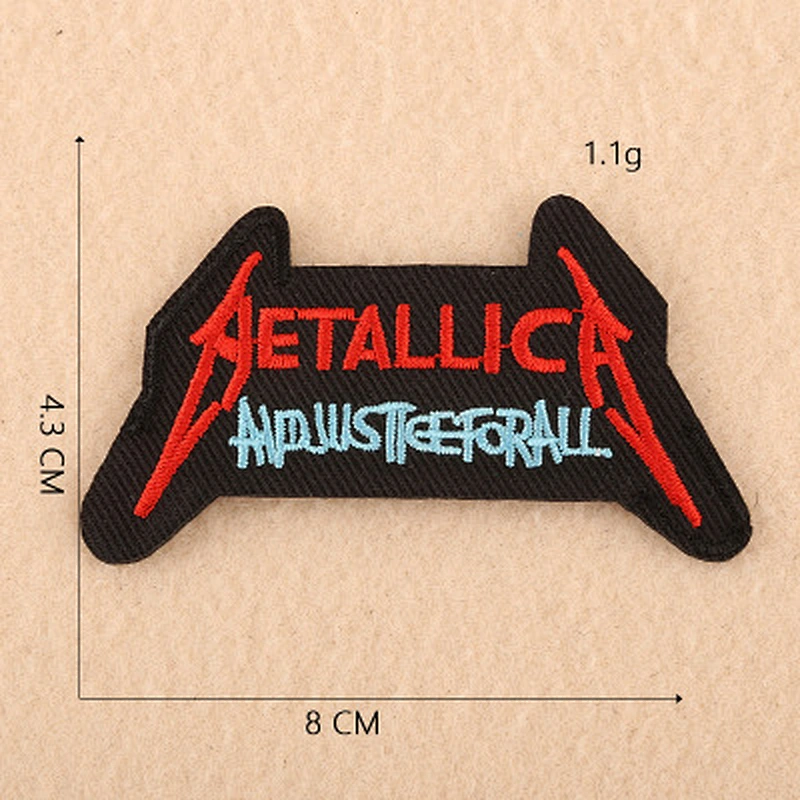 12 Styles Iron on Logo Patches Embroidery Letter Patches for Clothing