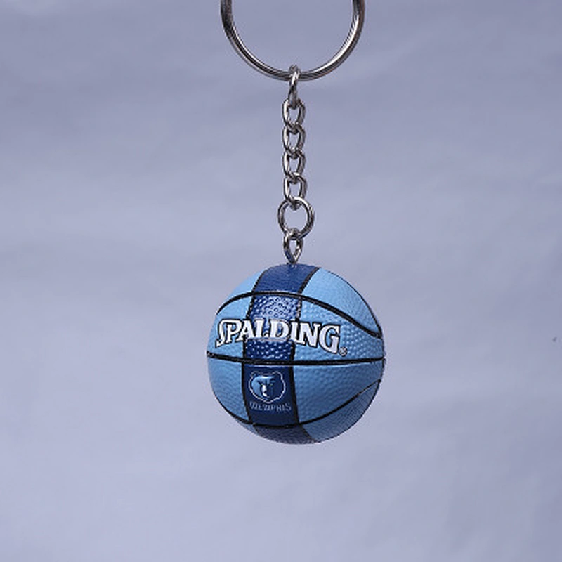 Souvenir Basketball Fan Gift 3D Basketball Keychain