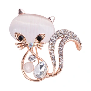 Fashion Pearl Brooch Rhinestone Scarf Buckle Alloy Brooches Pin Women Clothing Accessories