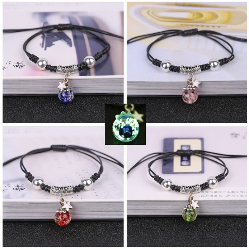 Summer fashion Glow in the dark charm Bracelets