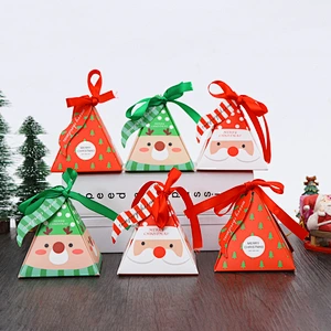 Creative Cartoon Christmas Candy Packaging Boxes Christmas Gift Box Wholesale