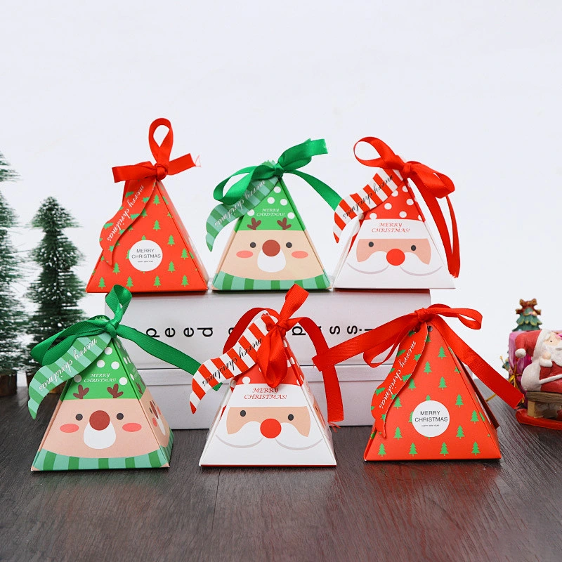 Creative Cartoon Christmas Candy Packaging Boxes Christmas Gift Box Wholesale