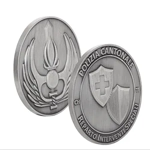 double side zinc alloy custom metal coin