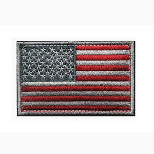 Custom American Flag Patch Iron on/Hook and Loop Patches Online