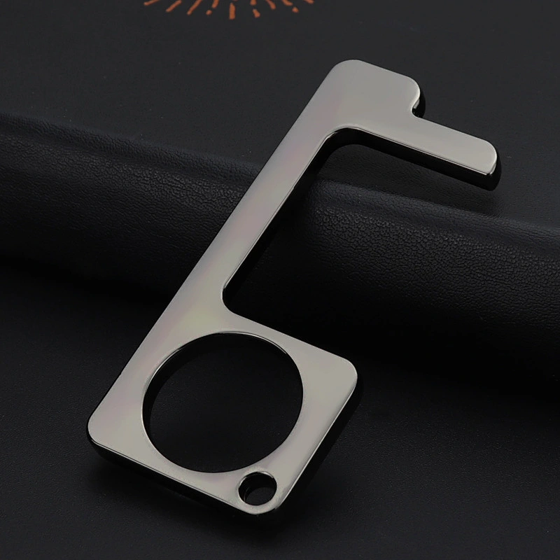 Contactless muti-function tool door opener electrical button pusher prentention keychain