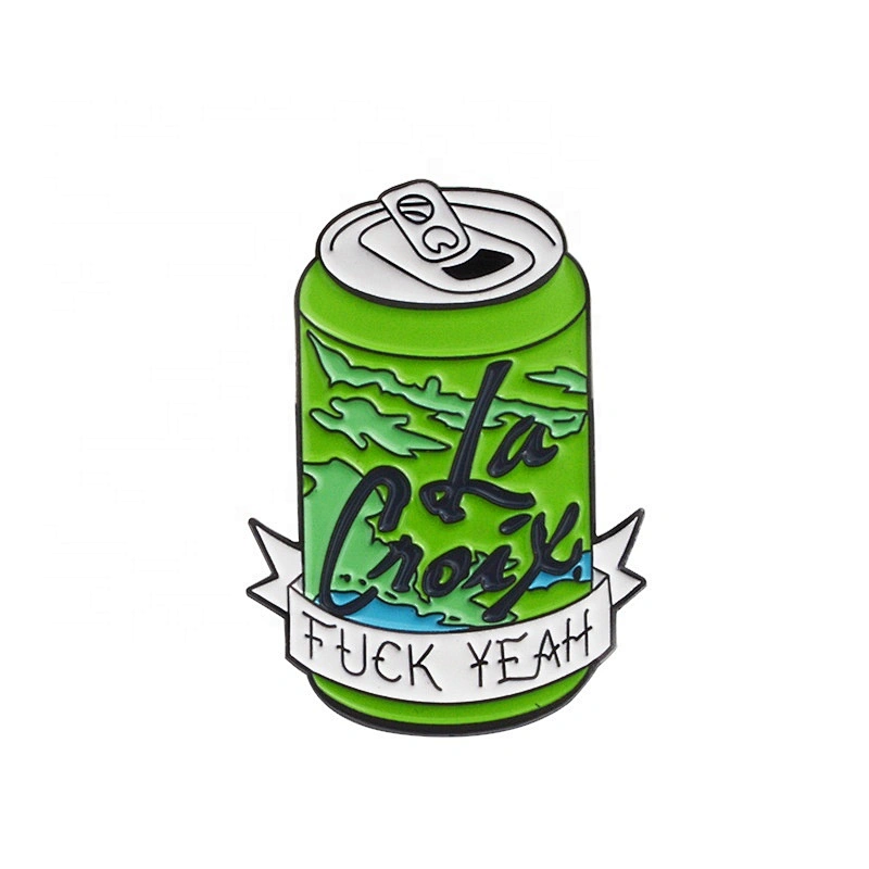 Cola cans badge drink beverage cans lapel pin