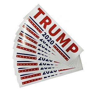 2020 American president reselect Trump stickers car use adhesive