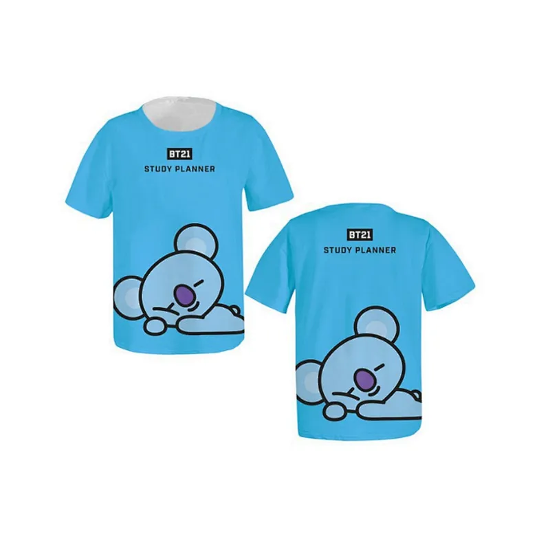 Hot Sell BTS Kpop silk cotton  Short Sleeve T-shirt