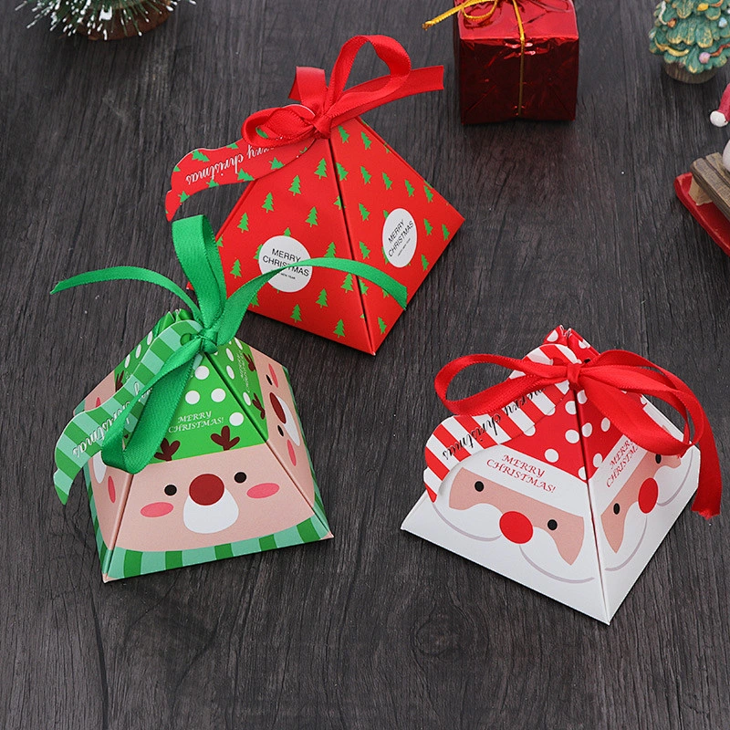 Creative Cartoon Christmas Candy Packaging Boxes Christmas Gift Box Wholesale