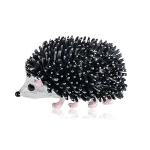 New High-end Personalized Cartoon Little Hedgehog Animal Brooch Pin for Women