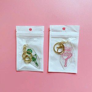 BTS BLACKPINK EXO GOT7 Acrylic Glitter Keychain