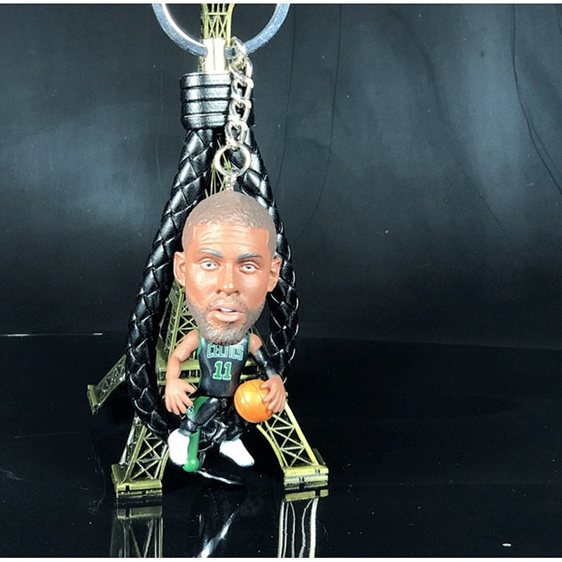 Basketball Star Figurine Basketball Fan Gift 3D Player Keychain