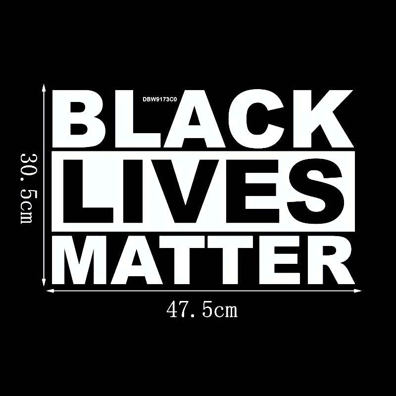 George Floyd Fight for Fairness Black Lives Matter I Can't Breathe Protest Custom Sticker