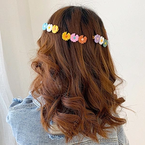 Daisy Hairpin Korean Flower Hair Accessories Girls
