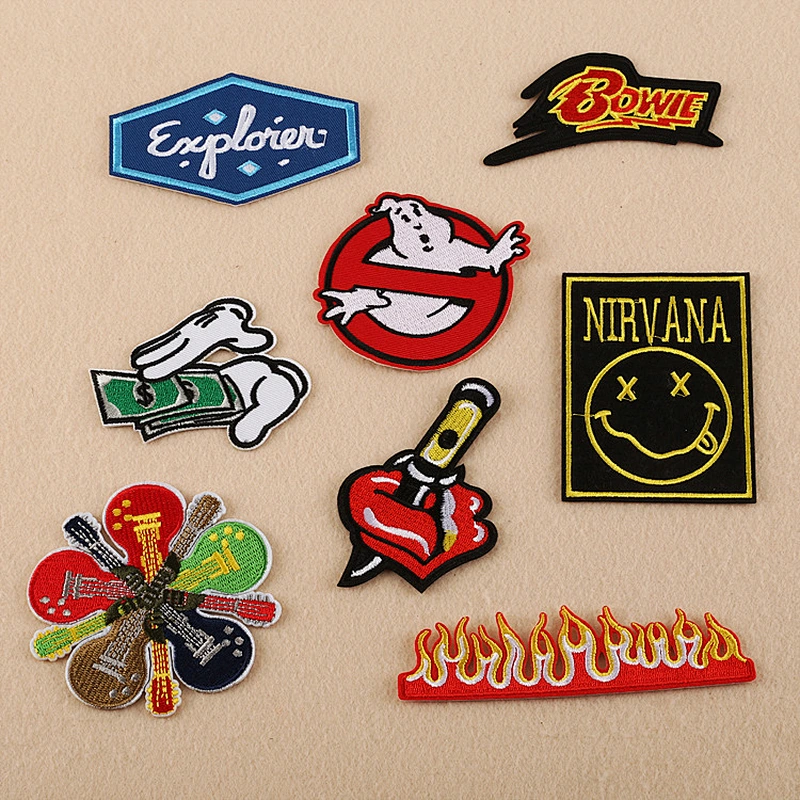 Heat Transfer Patches Custom Embroidery Patch for Clothing