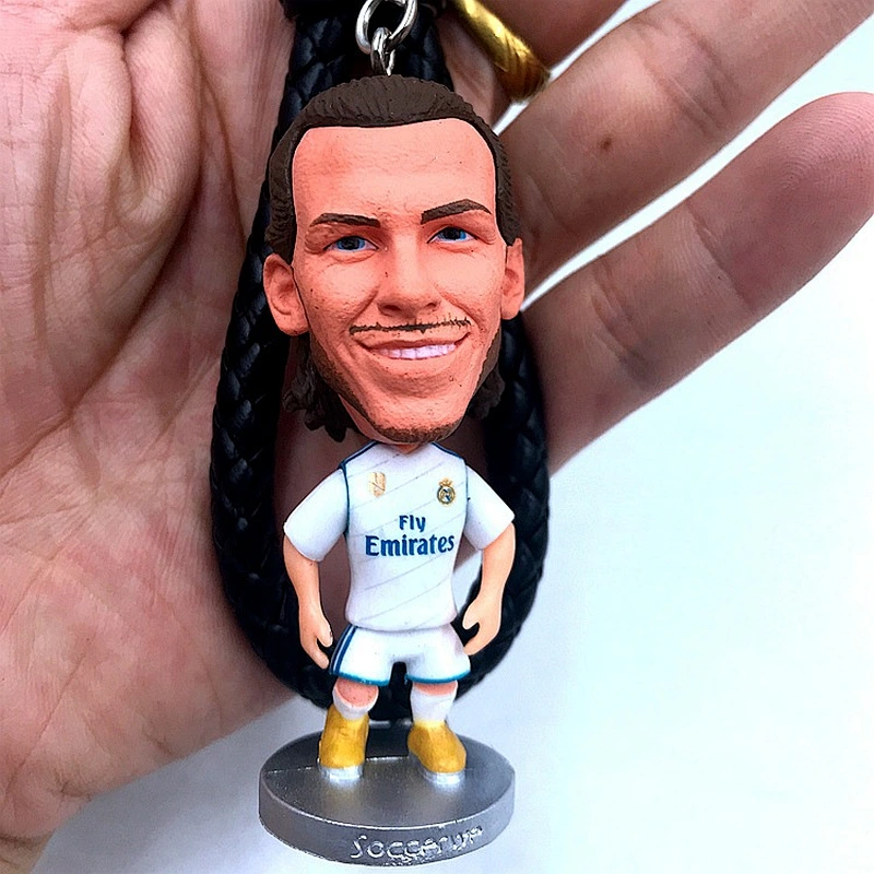 Vivid 3D Keychains Football Keychain Figurine