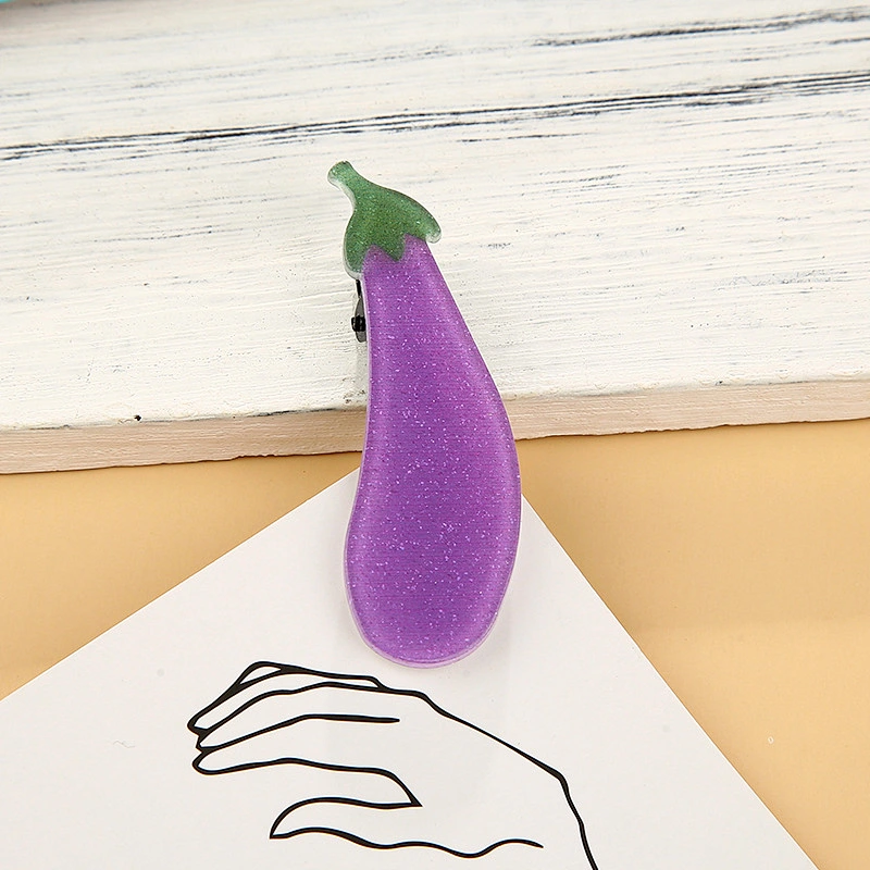 Ins Fruit Lolita Hairpin Korean Hair Accessories Vegetable Duckbill Baby Hair Clips