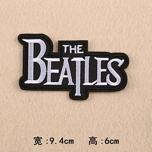Online Iron on Music Patches Band Embroidery Patch