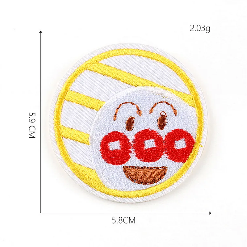 Hot sale Anpanman iron-on Embroidery Patch