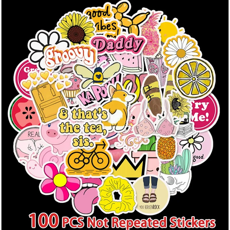 Custom LOGO Cut out waterproof vinyl sticker