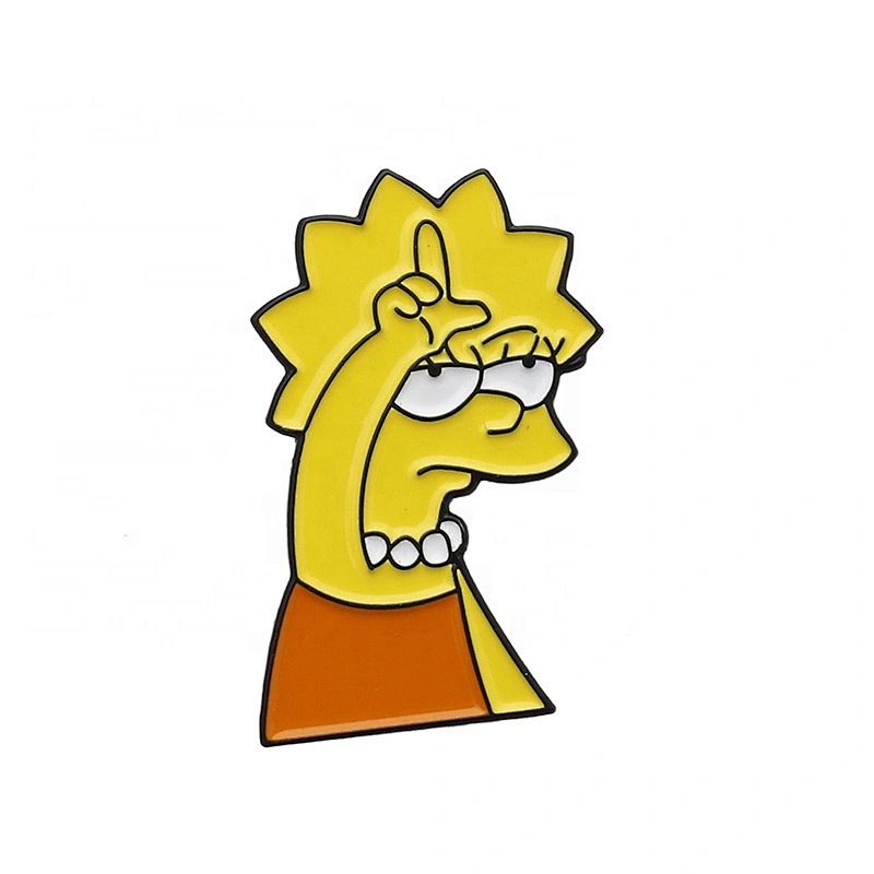 10 cute simpson families lapel pins metal enamel badge wholesale