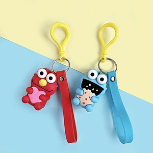 Cute Animation 3D PVC Keychain Bag Pendant