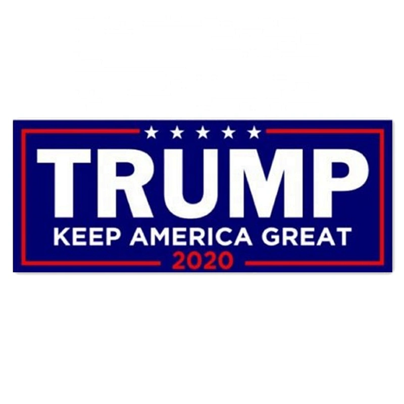 2020 American president reselect Trump stickers car use adhesive