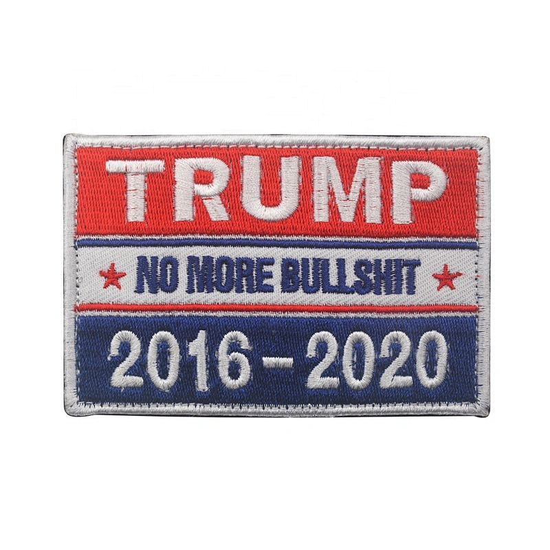 Trump pence 2020 American president vote embroidered embroidery clothing bag patches