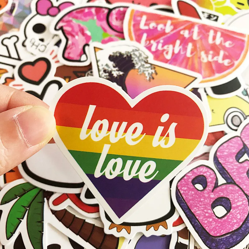 Custom LOGO Cut out waterproof vinyl sticker