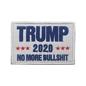 Trump 2020 American reselect embroidered patches shoulder badge