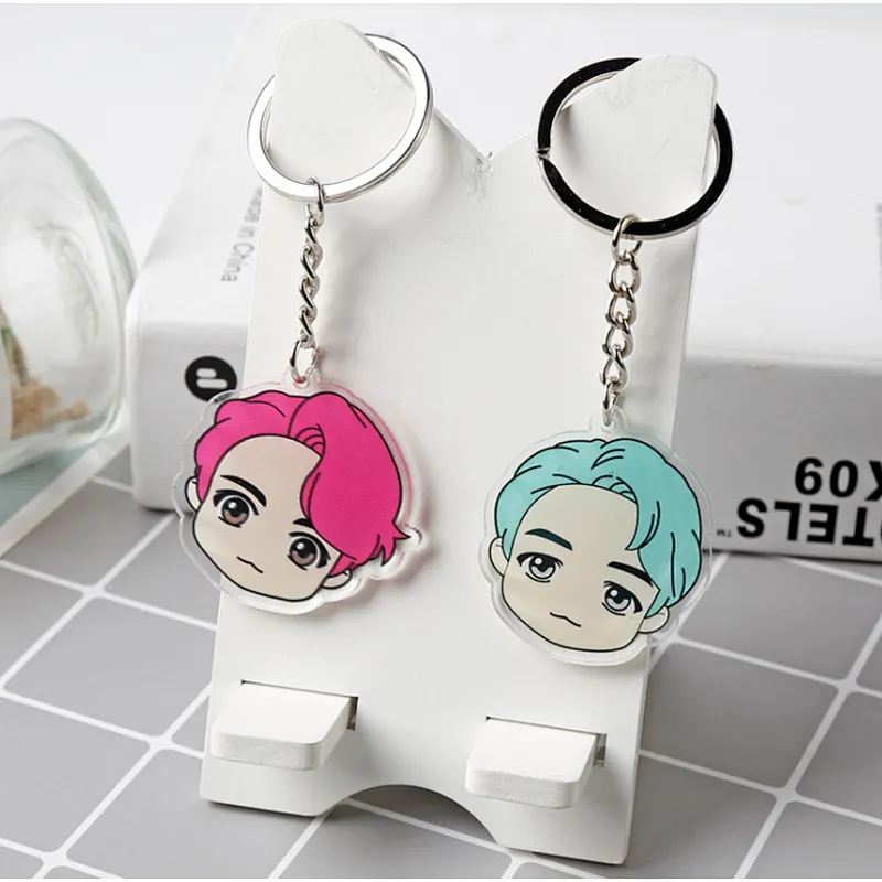 Wholesale BTS group  Acrylic Keychain