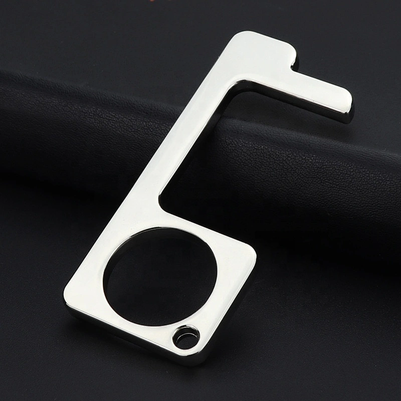 Contactless muti-function tool door opener electrical button pusher prentention keychain